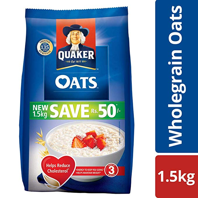 Quaker Oats - 1.5 kg Pack